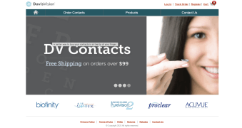 Davis Vision Contacts